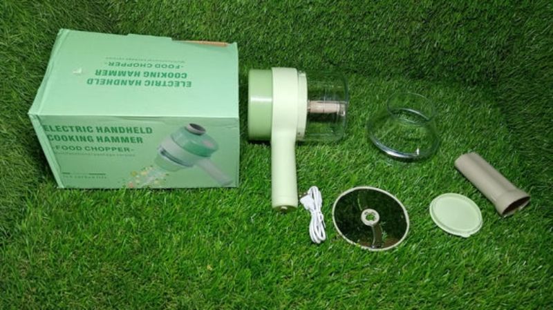 4 in 1 Portable Electric Vegetable Cutter Set