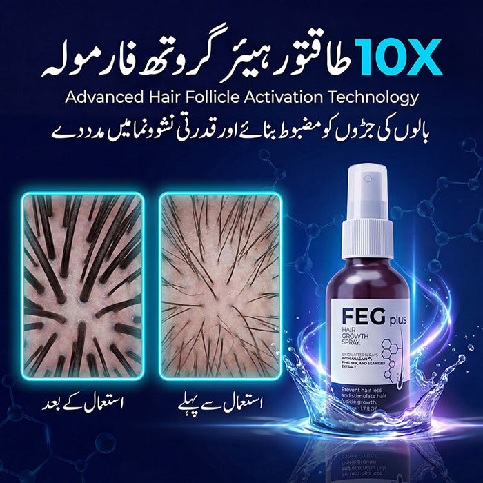 FEG Plus Hair Spray | BUY 1 GET 1 FREE | LIMITED TIME OFFER