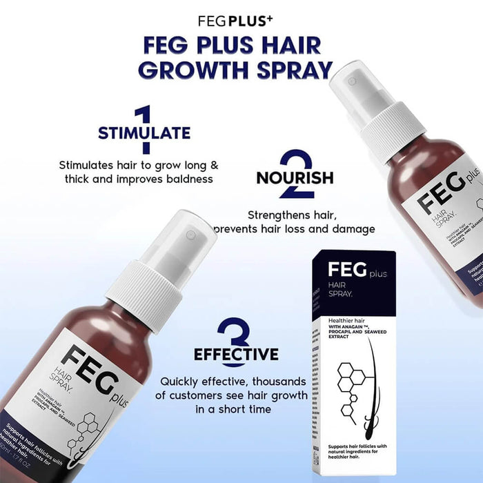FEG Plus Hair Spray | BUY 1 GET 1 FREE | LIMITED TIME OFFER